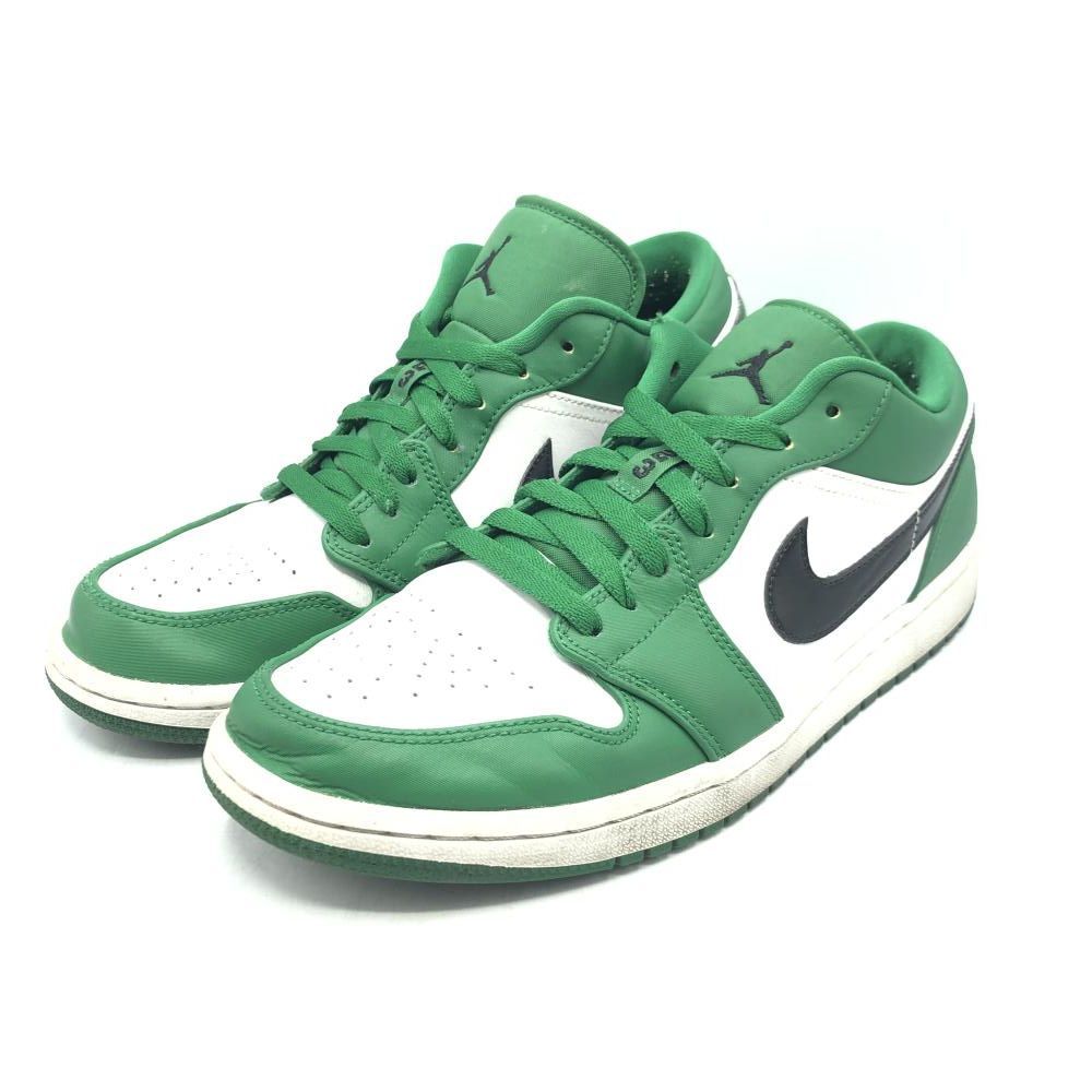 NIKE AIR JORDAN 1 LOW PINE GREEN|WHITE 28cm 553558-301 ナイキ エア ジョーダン 1 ロー パイングリーン|ホワイト 17