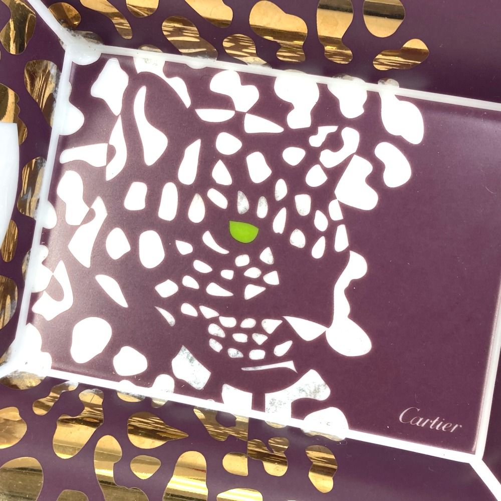 稀少レア•美品】カルティエ アッシュトレー レオパード柄 楽天市場