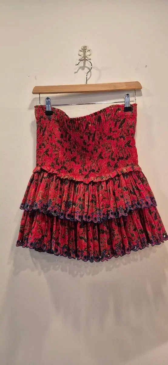Isabel Marant イサベル マラン 36 スモークバンド ティアード ミニスカート