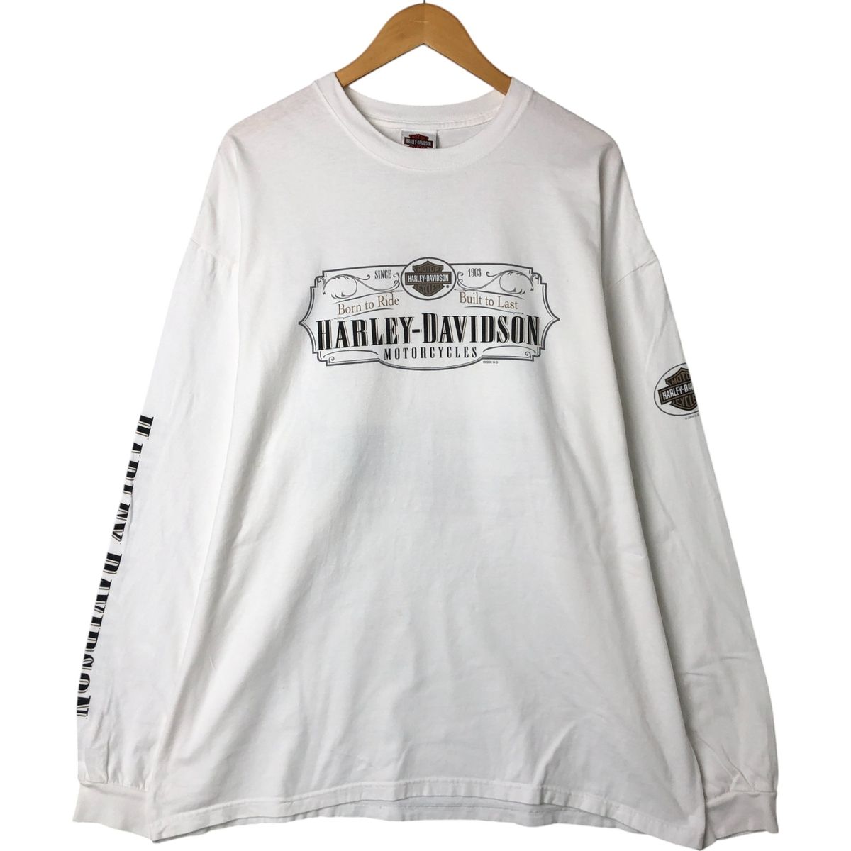 古着 00年代 ハーレーダビッドソン Harley-Davidson Hanes ヘインズ 鷲