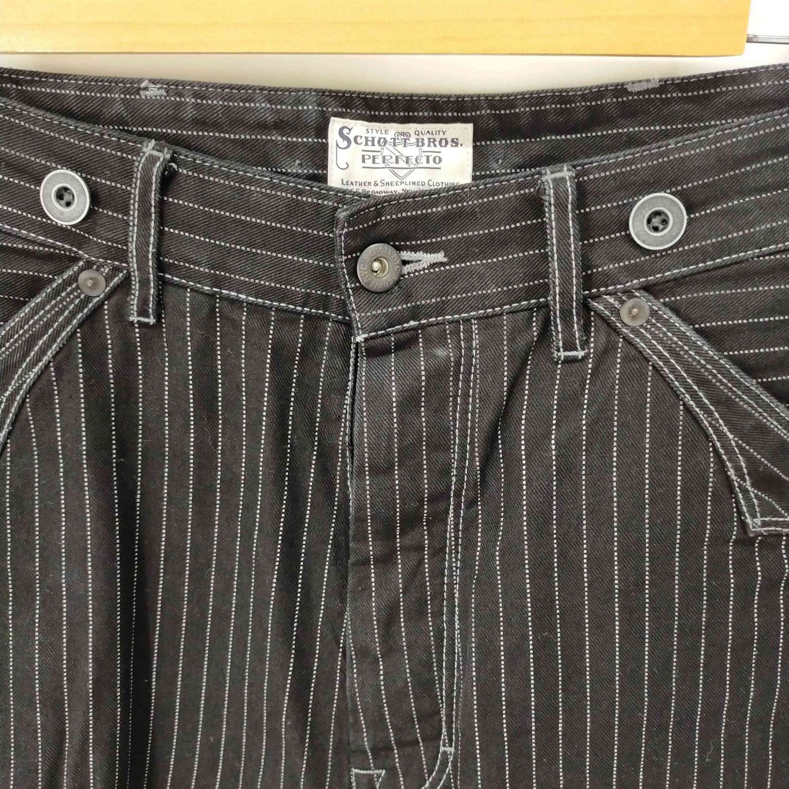 ショット SCHOTT BROS OLD HICKORY DENIM PANTS オールドヒッコリー 