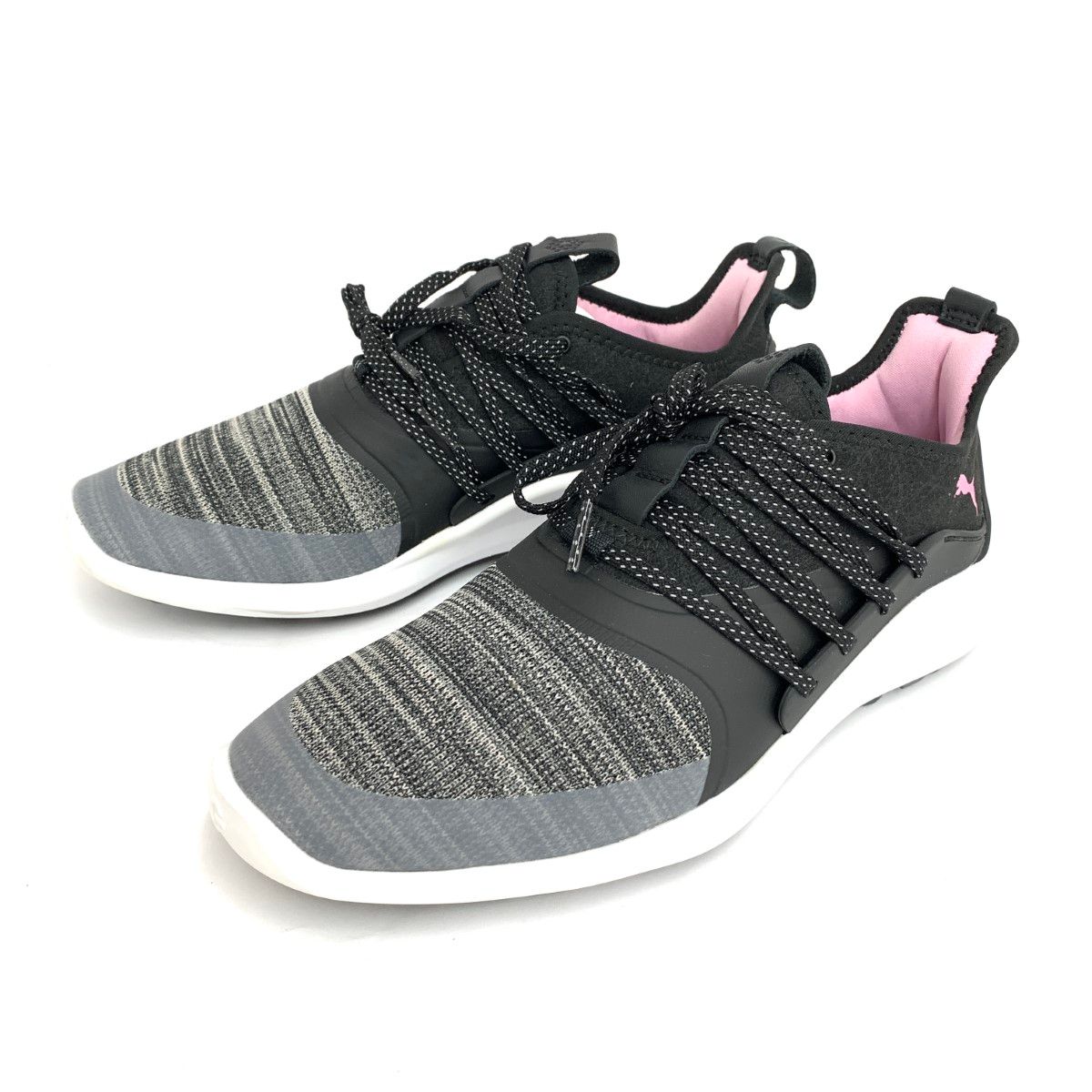 美品 PUMA プーマ イグナイトNXTソーレース ゴルフシューズ 19222903 ブラック   レディース　240001114664