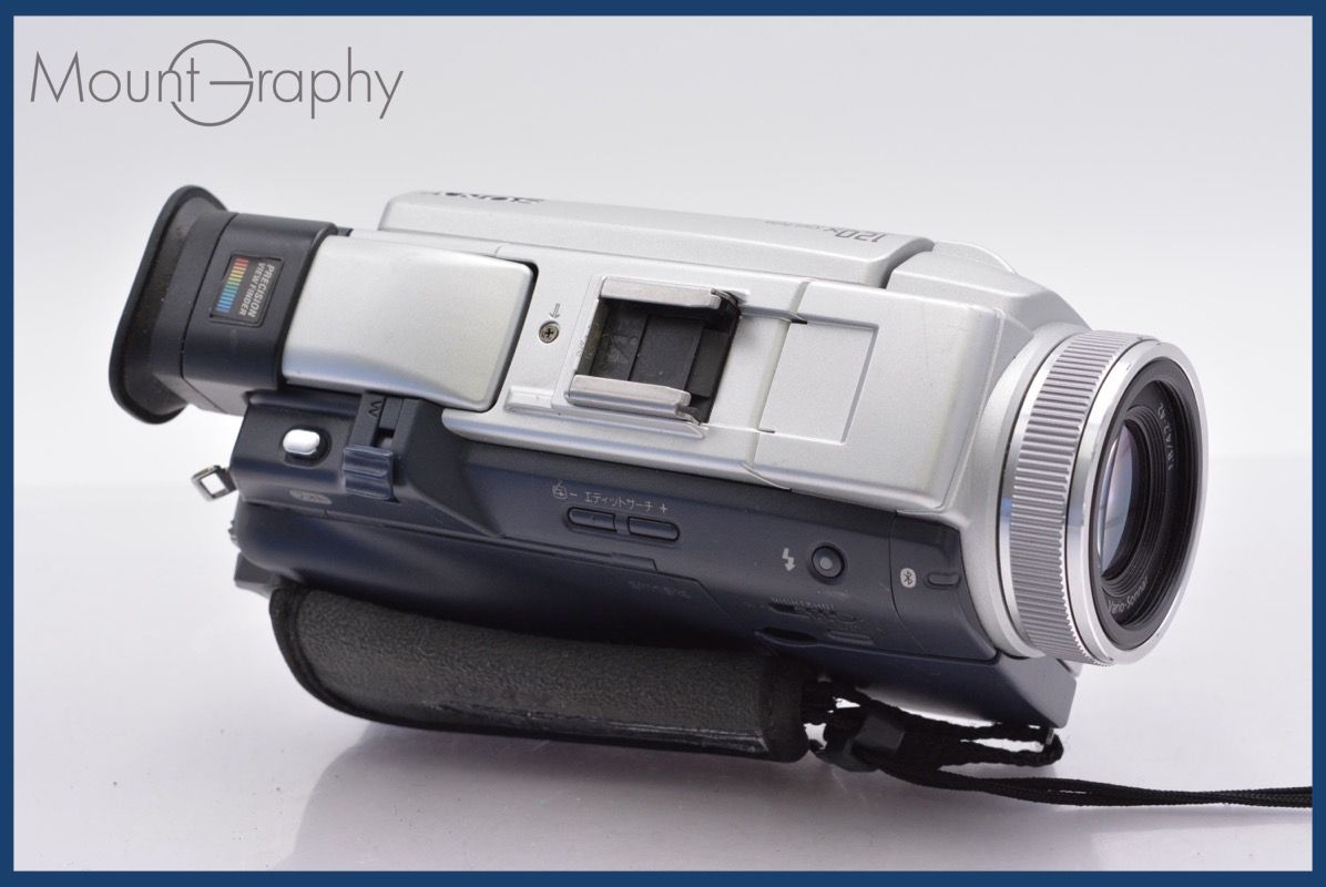 ☆ジャンク特価☆ ソニー SONY HANDYCAM DCR-TRV50 120x 前キャップ