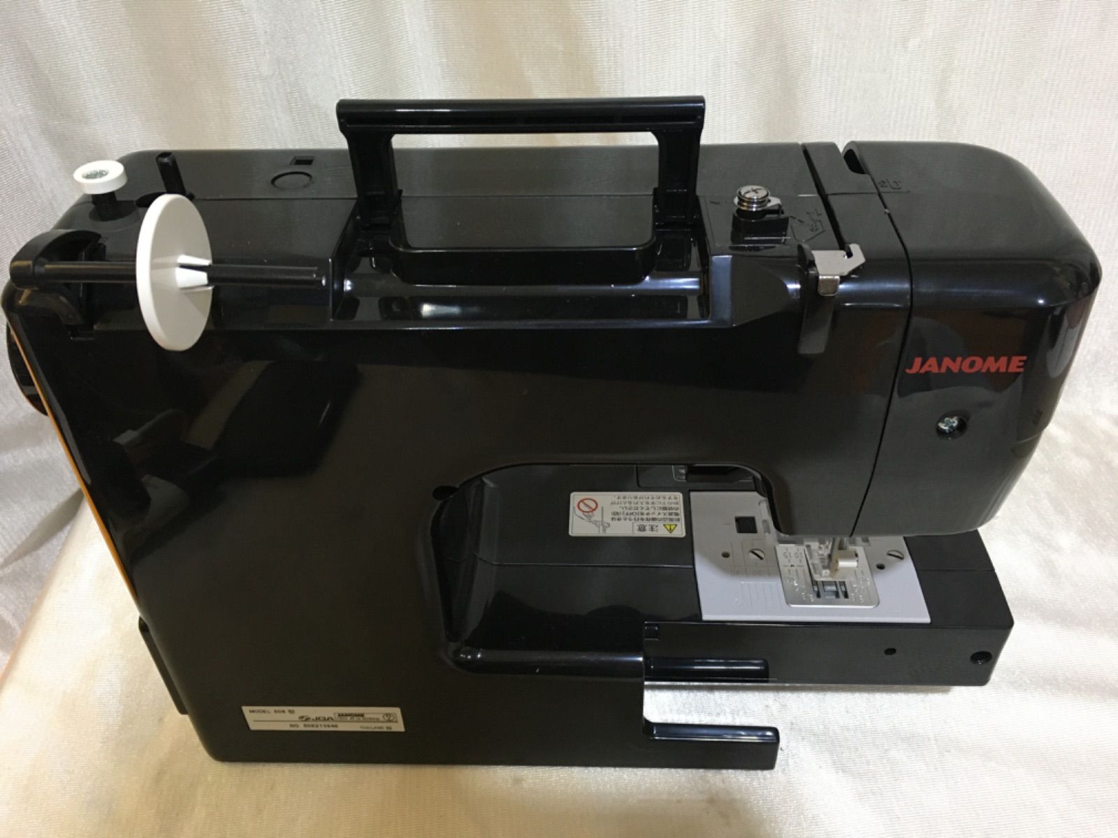 ジャノメ 電動ミシン JN508DX-2B フットコントローラー付き 総合ネット 