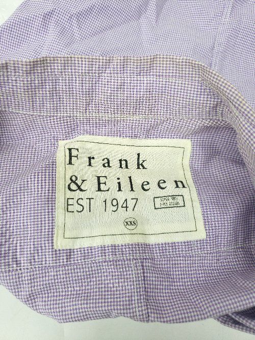 超美品　Frank&Eileen メンズシャツ　コットン100%Ｓサイズ ◇ Frank ＆ Eileen フランクアンドアイリーン コットン100
