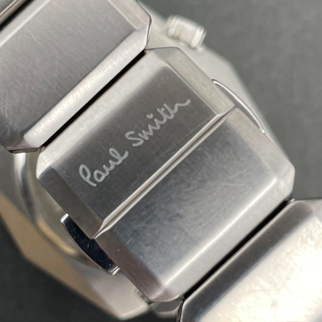 Paul Smith 鉄仮面 デイト付き ブルー文字盤 スピードメーター PS20