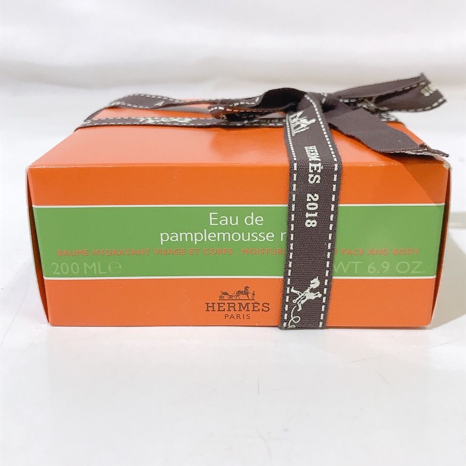 エルメスEau de pamplemousse roseボディクリーム200ML HERMESエルメス
