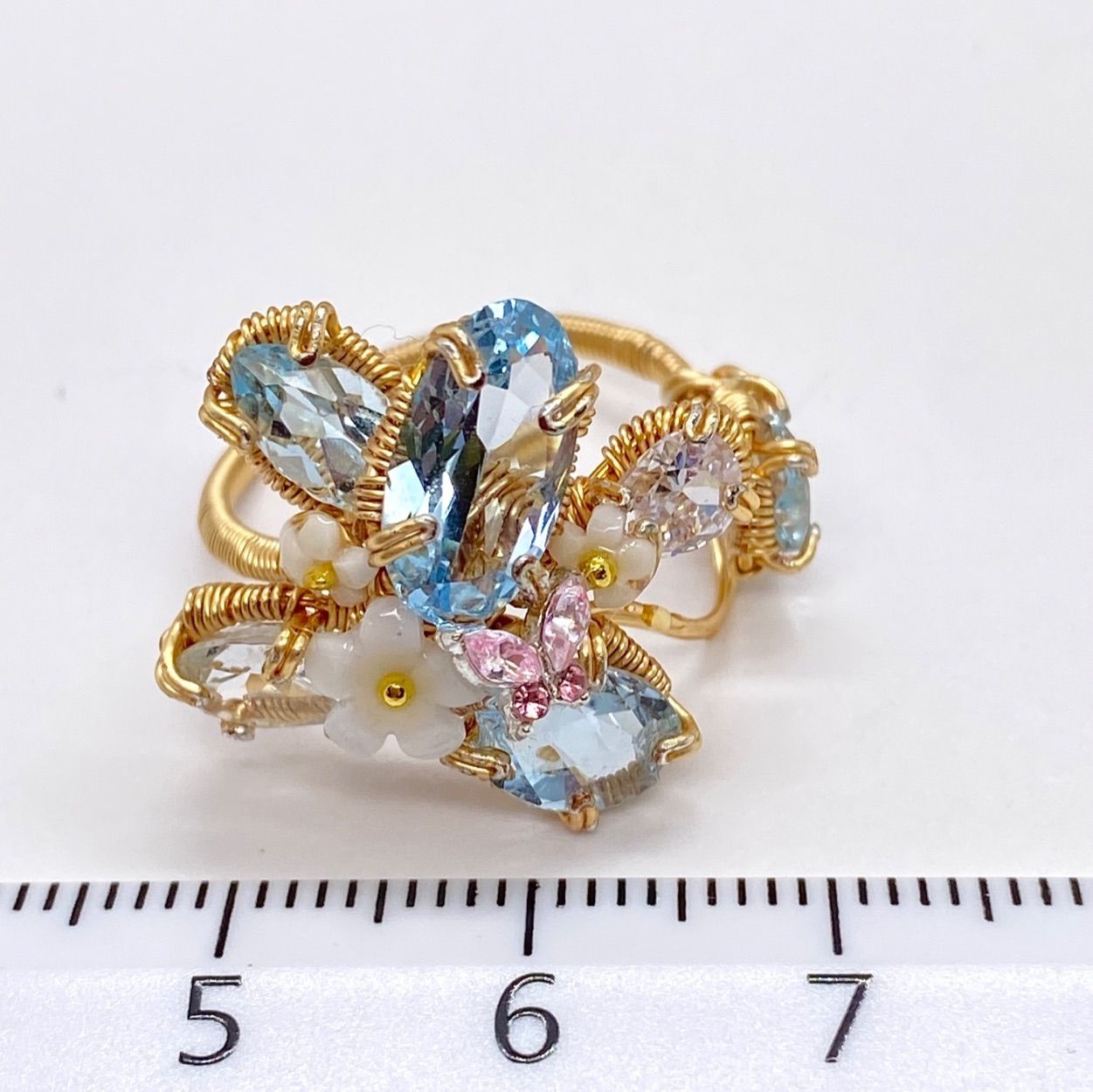 14kgf ワイヤーアートリング14〜15号