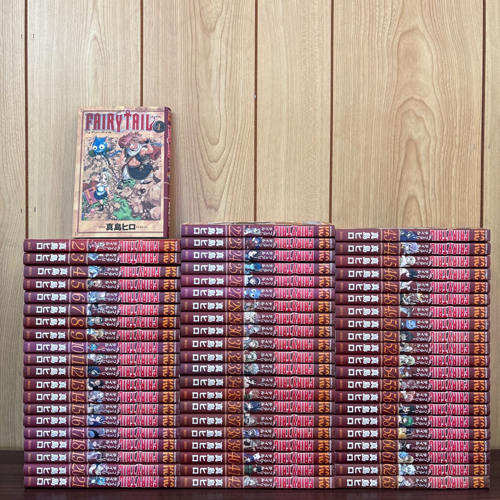 フェアリーテイル　コミック、ゲーム　まとめ売り FAIRY TAIL フェアリーテイル 1〜63巻 全巻セット まとめ売り