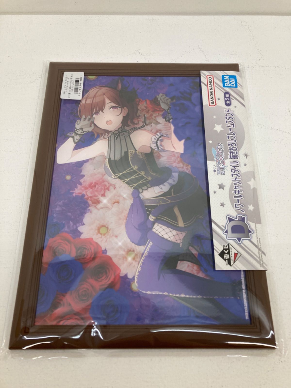雑貨　樋口円香 ノワールキャットスタイル 描きおろしフレームスタンド 「一番くじ アイドルマスター シャイニーカラーズ」 D賞 広店】樋口円香 ノワールキャットスタイル 描きおろしフレーム