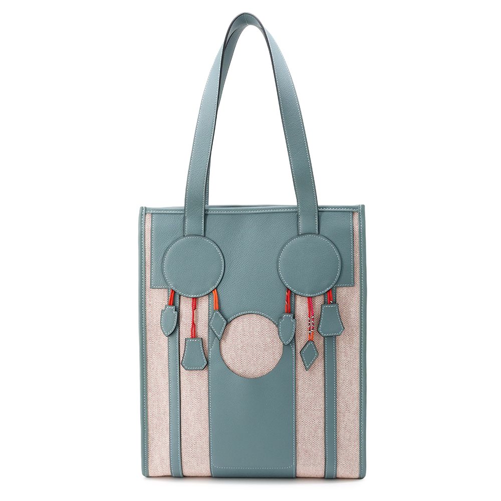エルメス トートバッグ プティアッシュ ドリームキャッチャー トート マルチ トワルアッシュ|カーフレザー HERMES