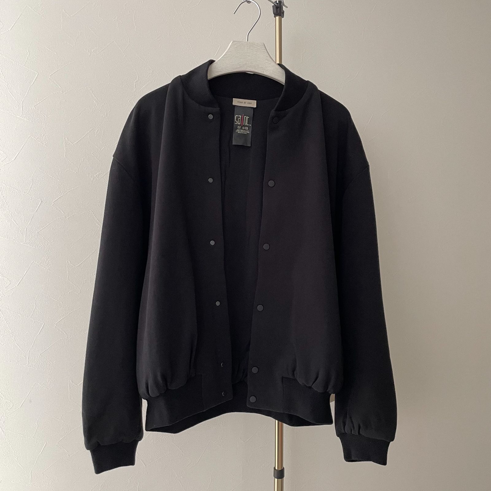 新品/正規品】Fear of god x SAINT Mxxxxxx コラボ Varsity jacket 