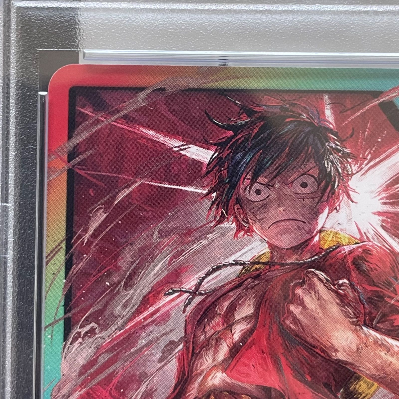 【レア】モンキー・D・ルフィ L( 8パックバトル 参加記念品) psa10 ワンピースカード モンキー・D・ルフィ 8パックバトル 参加記念
