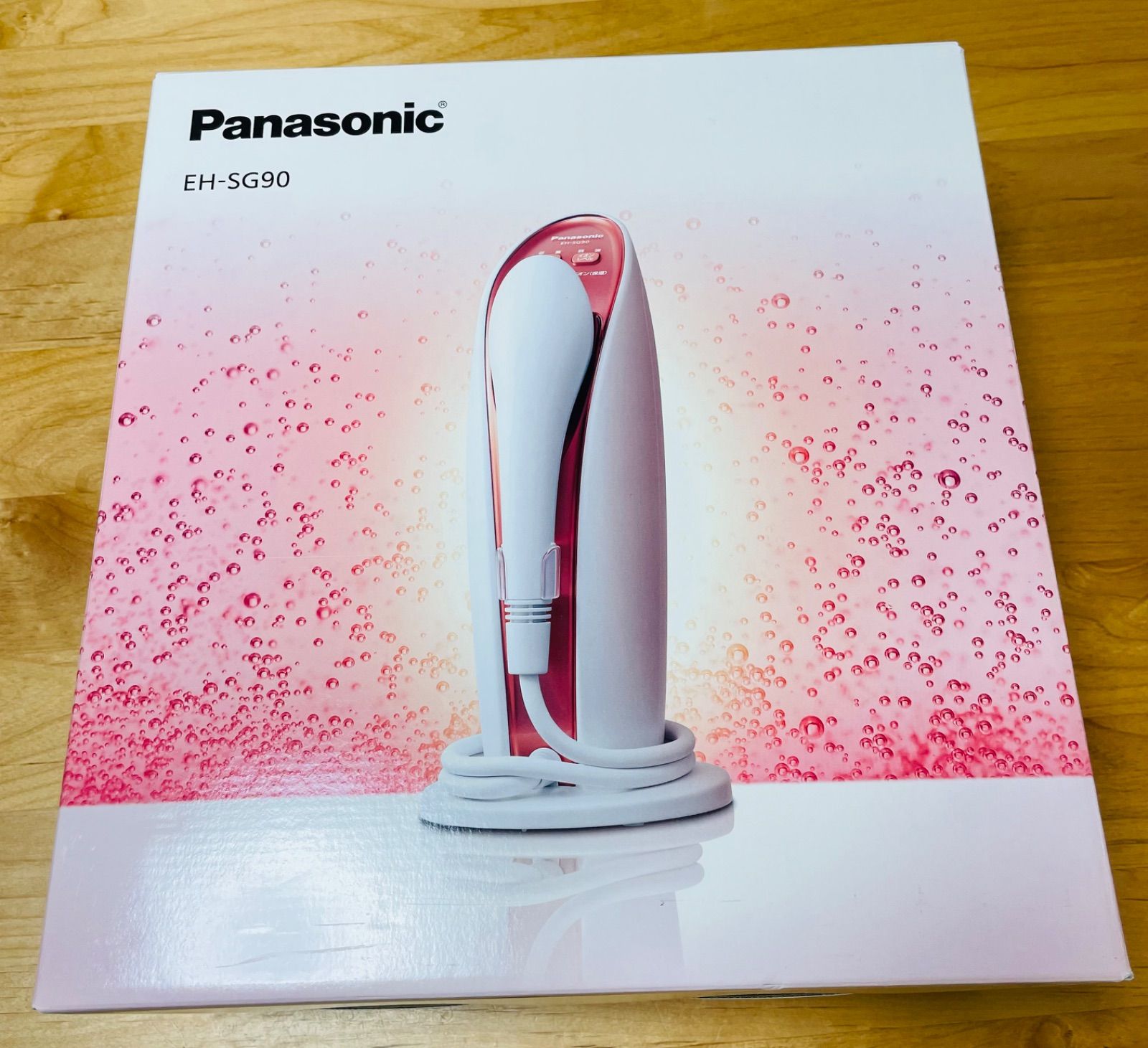 値下!Panasonic 炭酸イオンエフェクター ピンク EH-SG90-P-