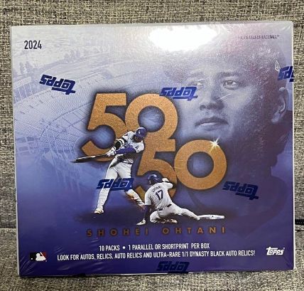 2024 Topps 50/50: 大谷翔平 2Box 2024 Topps 50/50: 大谷翔平Shohei Ohtani 2BOXの通販 アイカツ