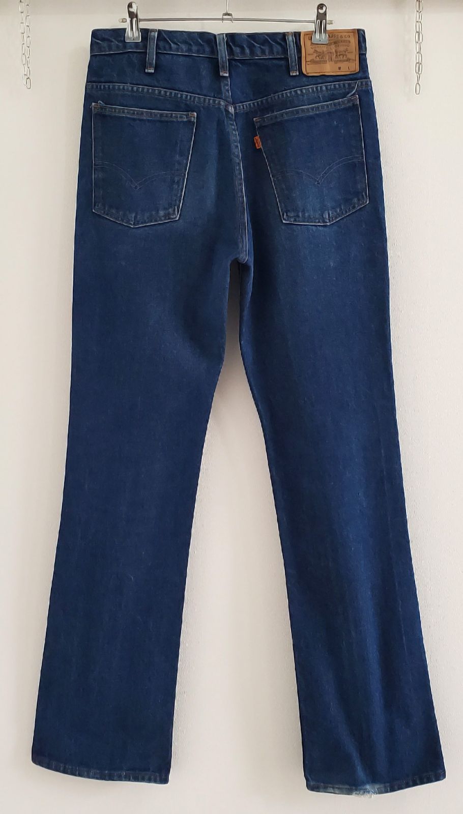 80sリーバイス517オレンジタブアメリカ製　スコービルジップ LEVI'S リーバイス 80年代 USA製 66後期 517 オレンジタブ 刻印4