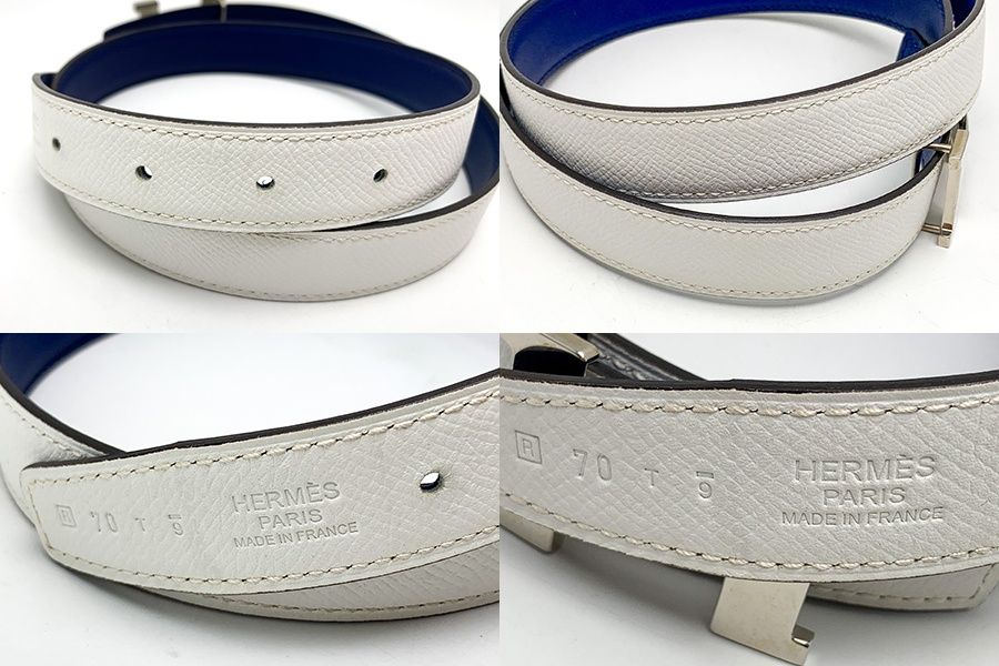 【新品未使用】HERMES エルメス　リバーシブル　ミニコンスタンス 70 HERMES （新品・未使用品）エルメス ミニH コンスタンス