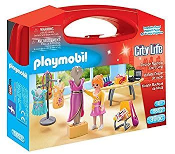 【中古】(未使用･未開封品)Playmobil Fashion Boutique Carry Case