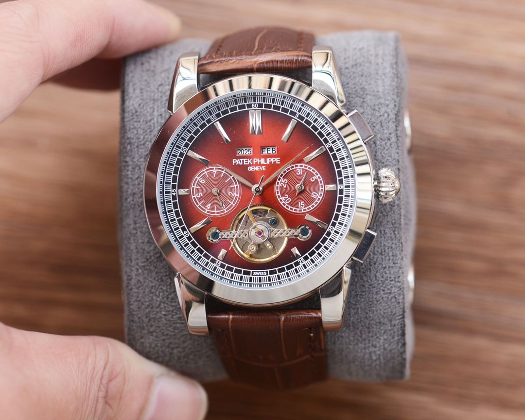 Patek Philippe] メンズ自動巻き腕時計 - 専用ケース・カード