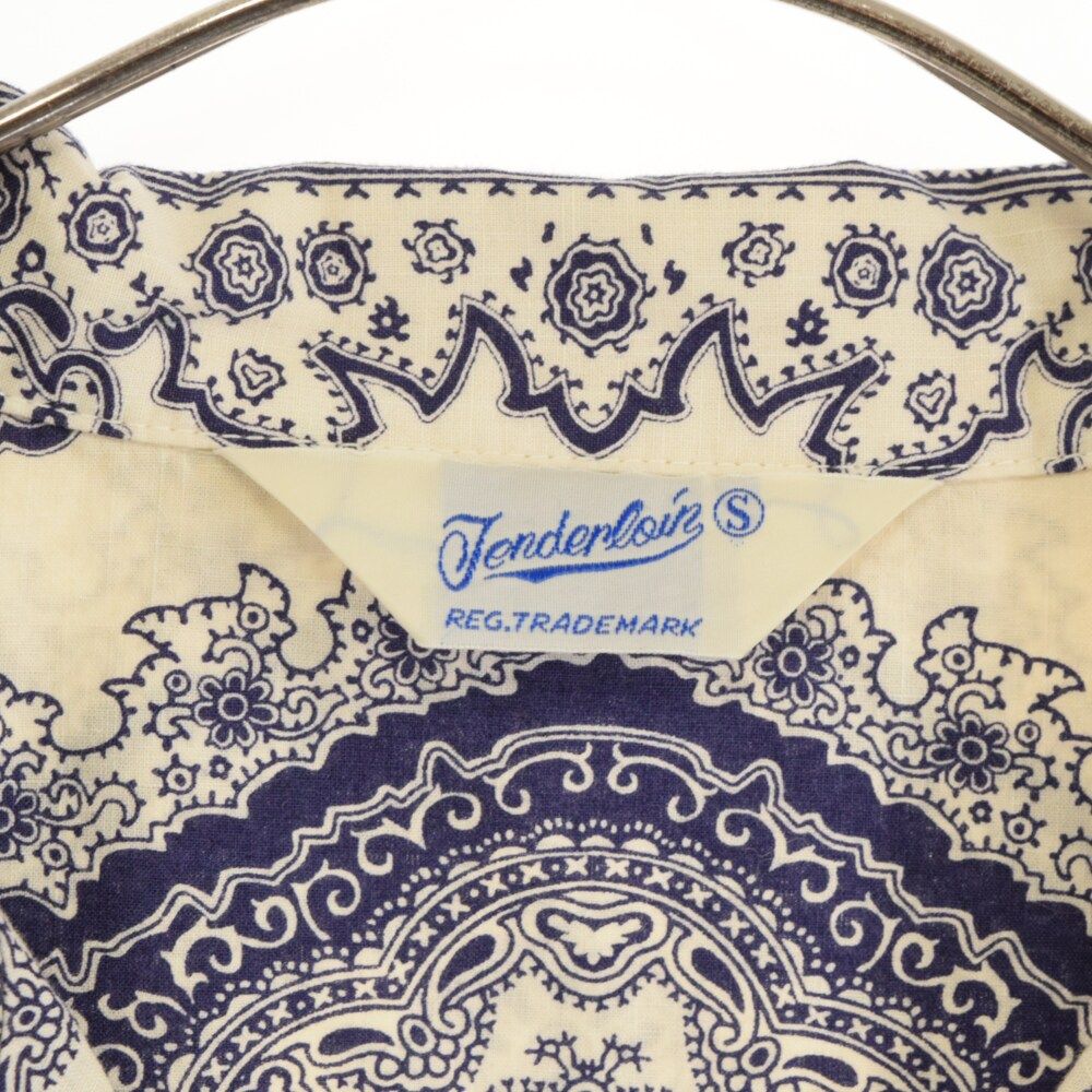 TENDERLOIN (テンダーロイン) T-PAISELY SHT L/S ペイズリー柄 長袖