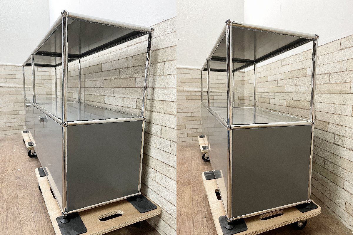 ○USM Haller ユーエスエムハラー 未使用 2列2段 キャビネット