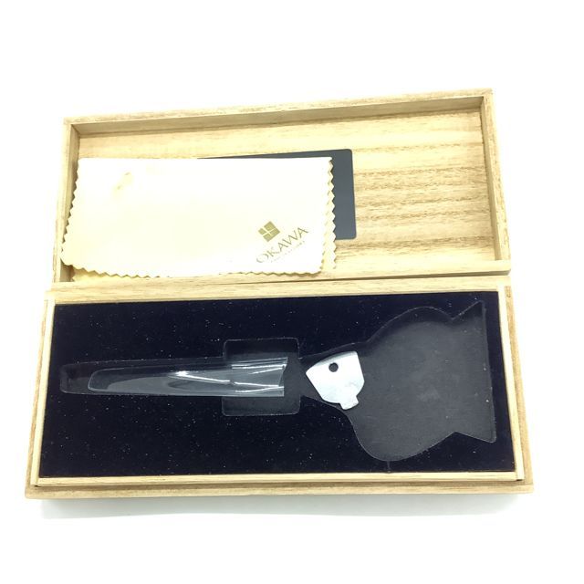 【美品】オオカワプロシザーズ SG212 DLCマットコーティング マットシルバーシザーの製作 | OKAWA pro-scissors 理美容ハサミの