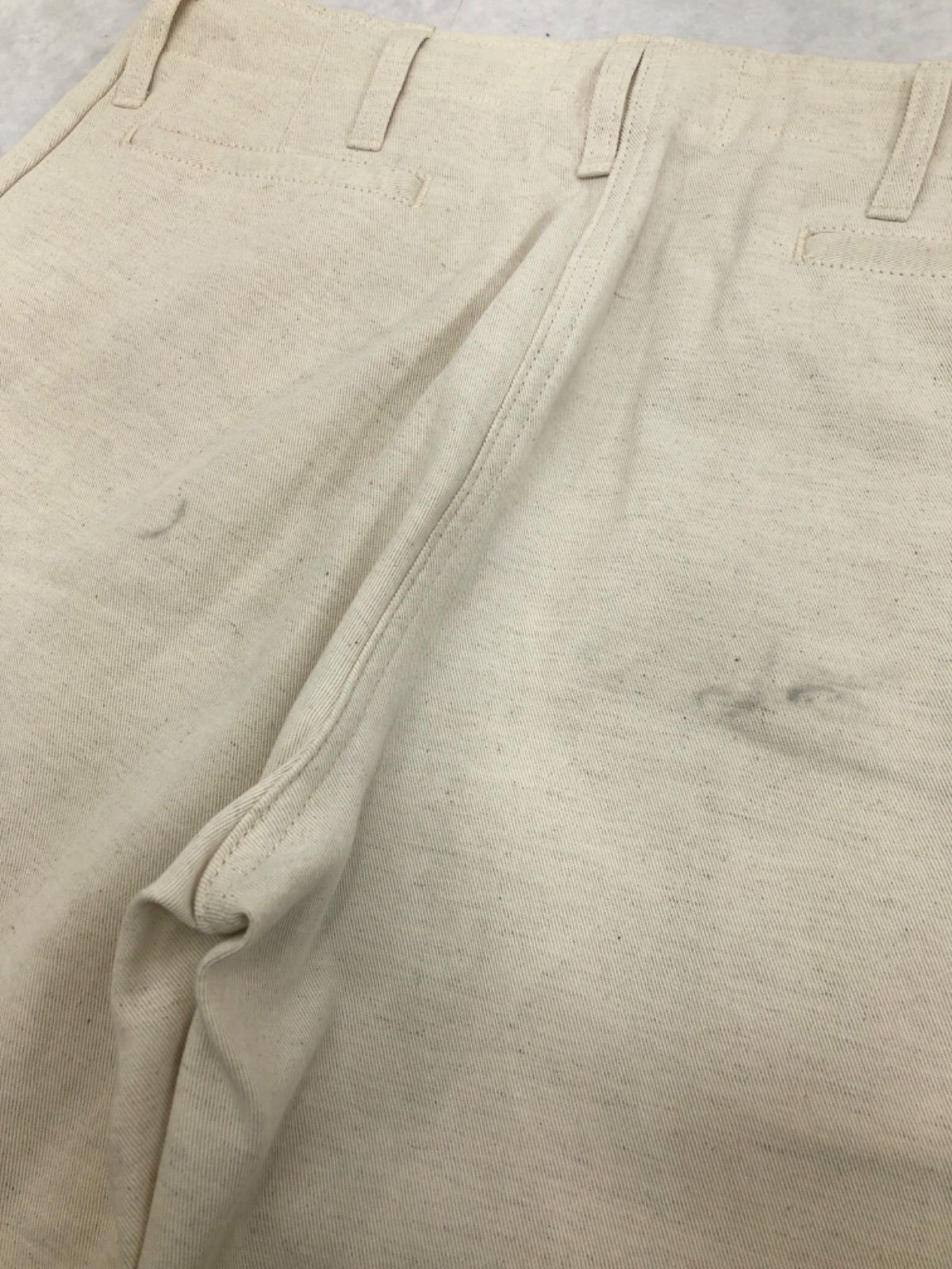 グルービンハイ ホワイト トラウザーす グルービンハイ ホワイト トラウザー