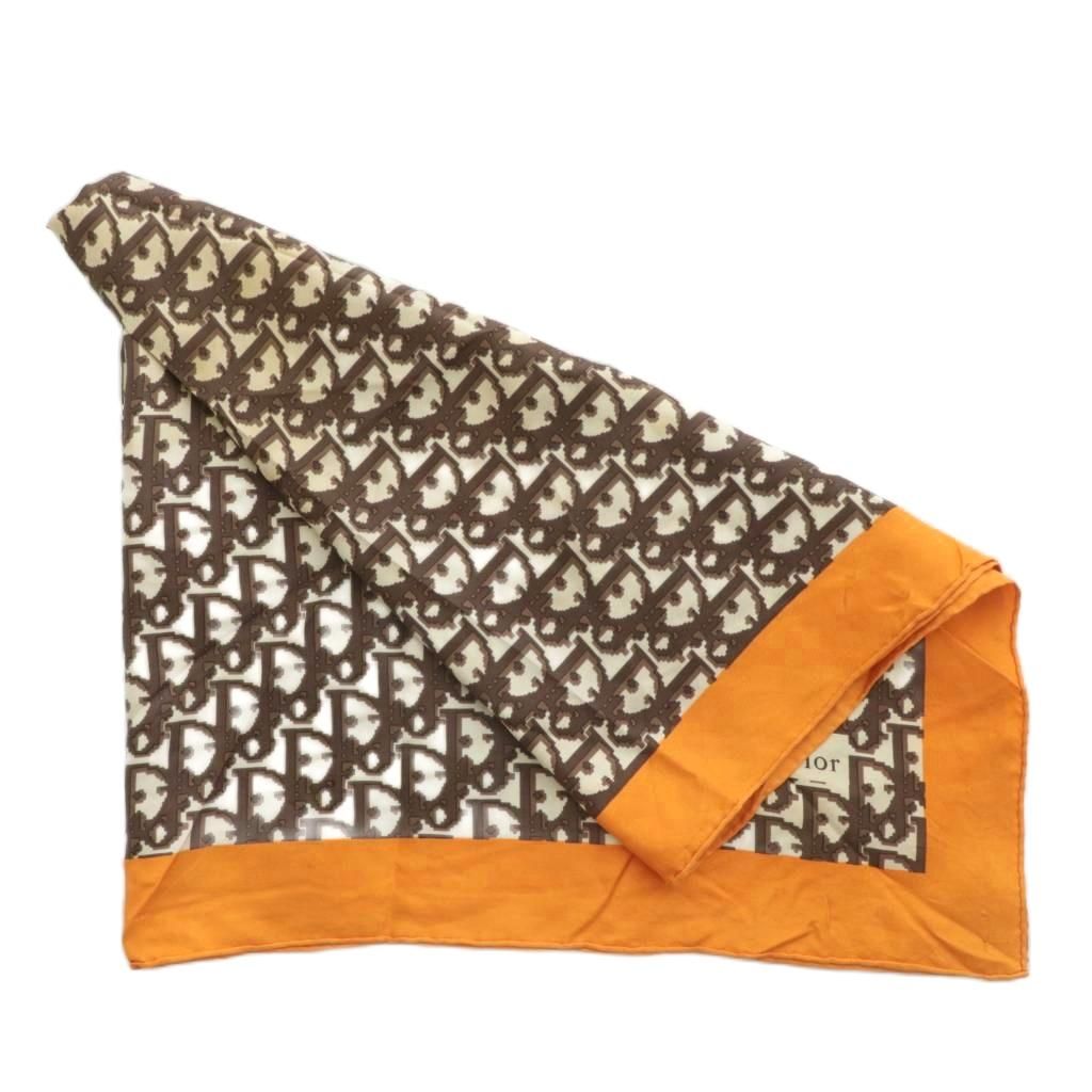 クリスチャンディオール Christian Dior スカーフ 絹 シルク