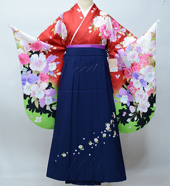 二尺袖 着物 袴フルセット From KYOTO 袴変更可能 NO39597 - メルカリ