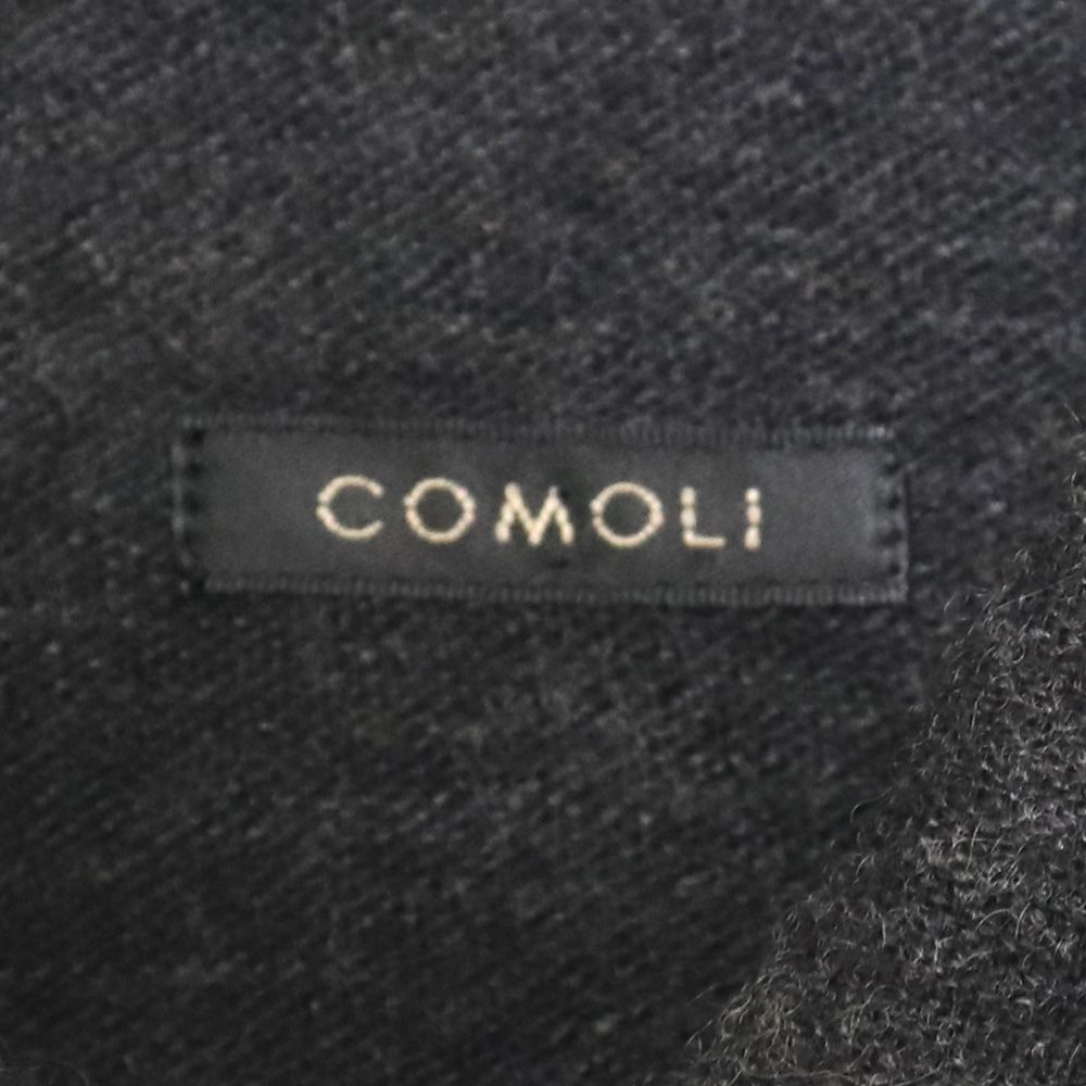 COMOLI カシミヤ和紙ハーフジップシャツ サイズ1 - GRAIZ-UsedBrand