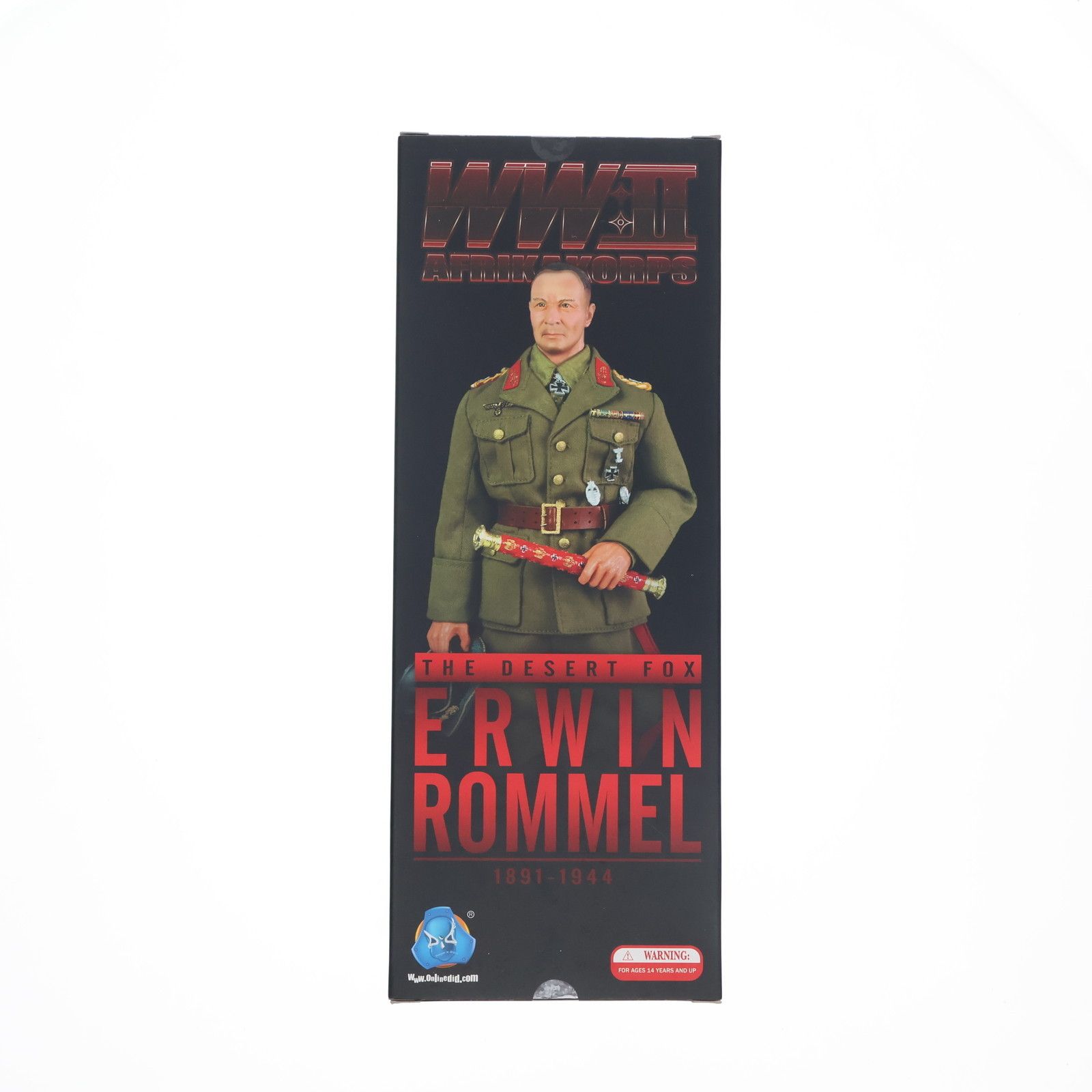 ww2ロンメルフィギュア AFRIKA KORPS ERWIN ROMMEL(エルヴィン・ロンメル)(THE DESERT