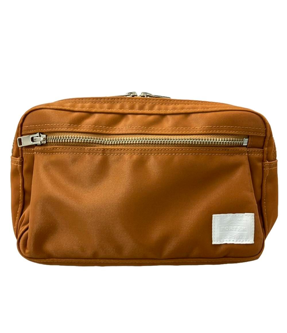 美品 ポーター ナイロンミニボディバッグ メンズ PORTER