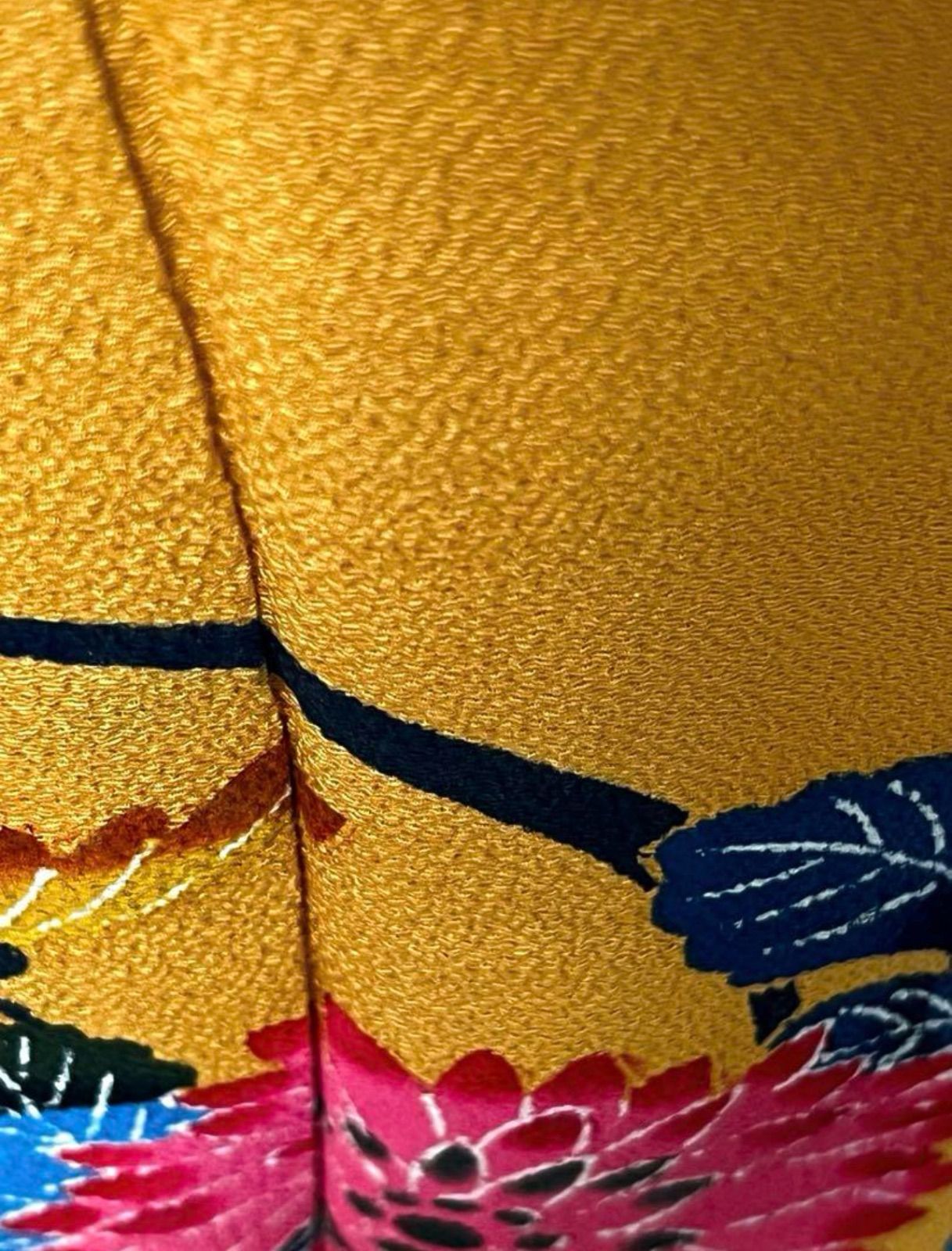 振袖フルセット 成人式 正絹 高級鬼しぼ縮緬 ほぼ新品 紅型 手縫い仕立て 振袖フルセット 成人式 正絹 高級鬼しぼ縮緬 ほぼ新品 紅型 手縫い仕立て