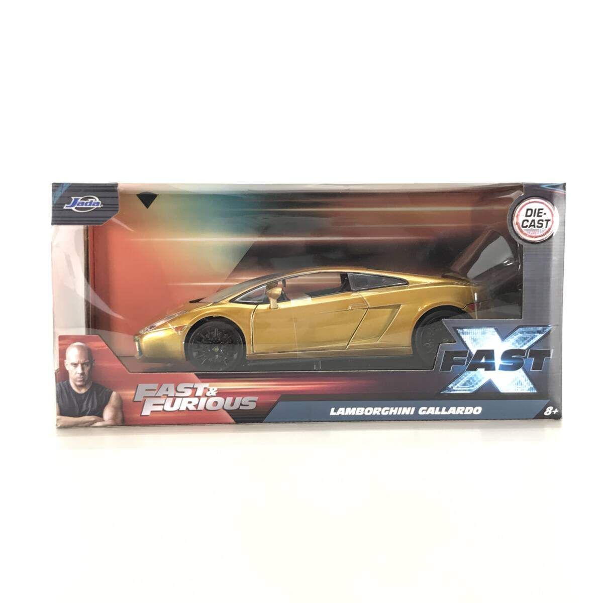 ◎JADA TOYs ミニカー 1/24 ランボルギーニ ガヤルド(ゴールド 