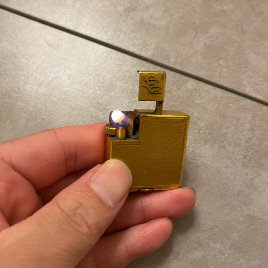 ダンヒル オイルライター アンティーク スクエアボーイ