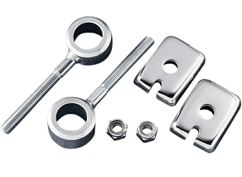 リアアクスル ブロックアジャスターアッセンブリー 1973〜96年XL FX FL FXST FXWG