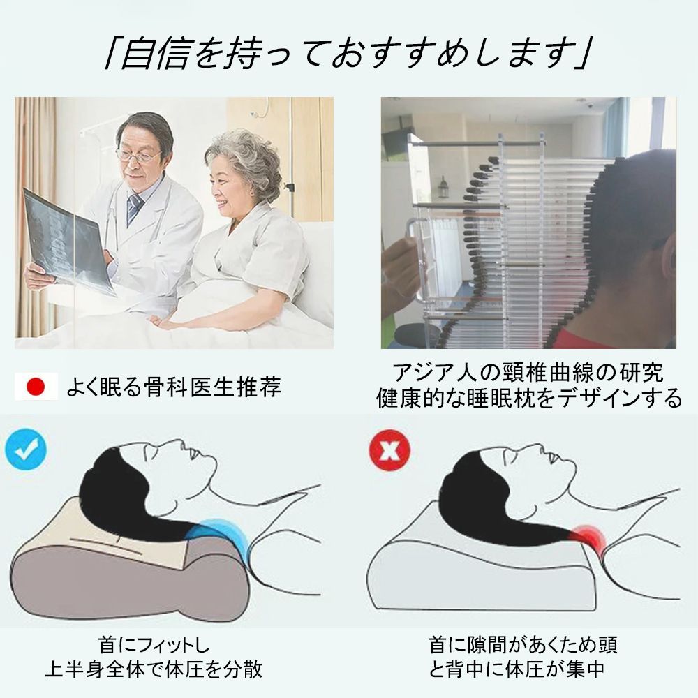 Ofen正規品】枕 まくら 低反発枕 夢枕 ストレートネック 快眠枕 Ofen正規品】枕 まくら 低反発枕 夢枕 ストレートネック 快眠枕