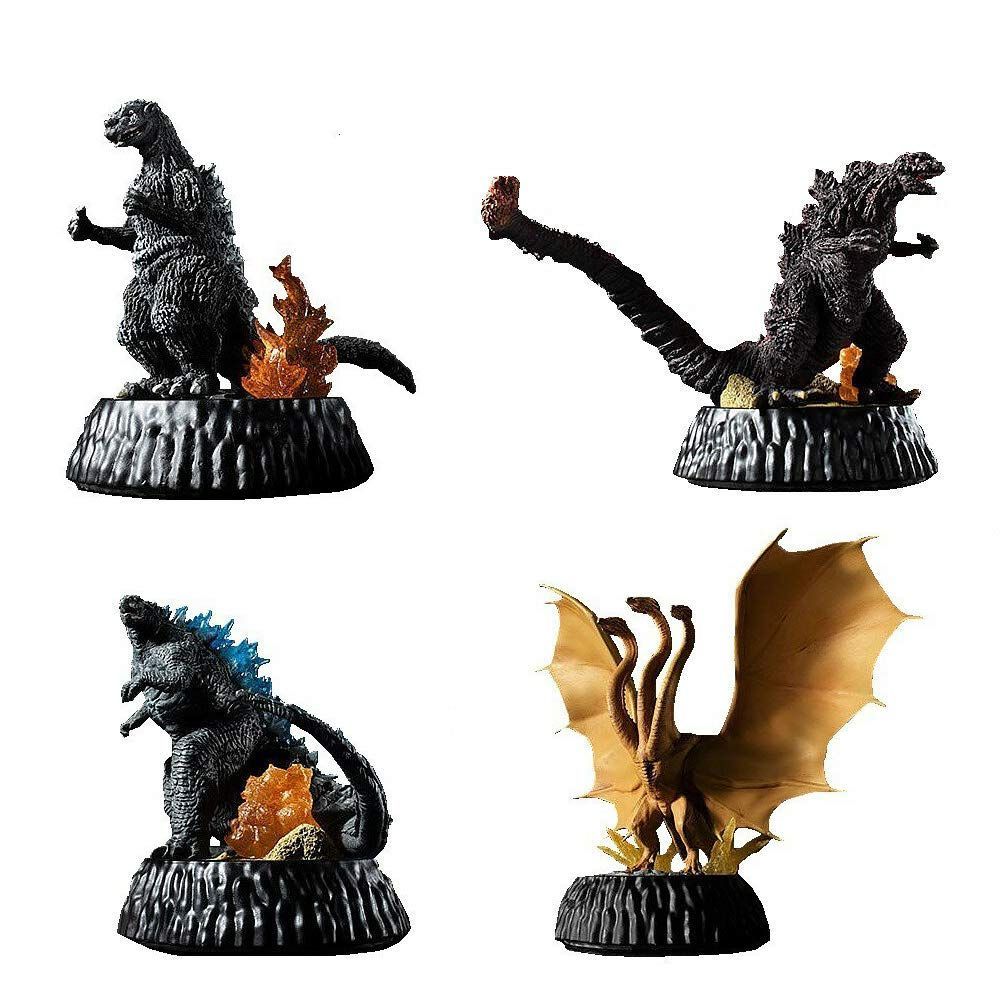 HG D+ ゴジラ　まとめセット Amazon.co.jp: ゴジラ HG D+ ゴジラ05 全4種セット バンダイ