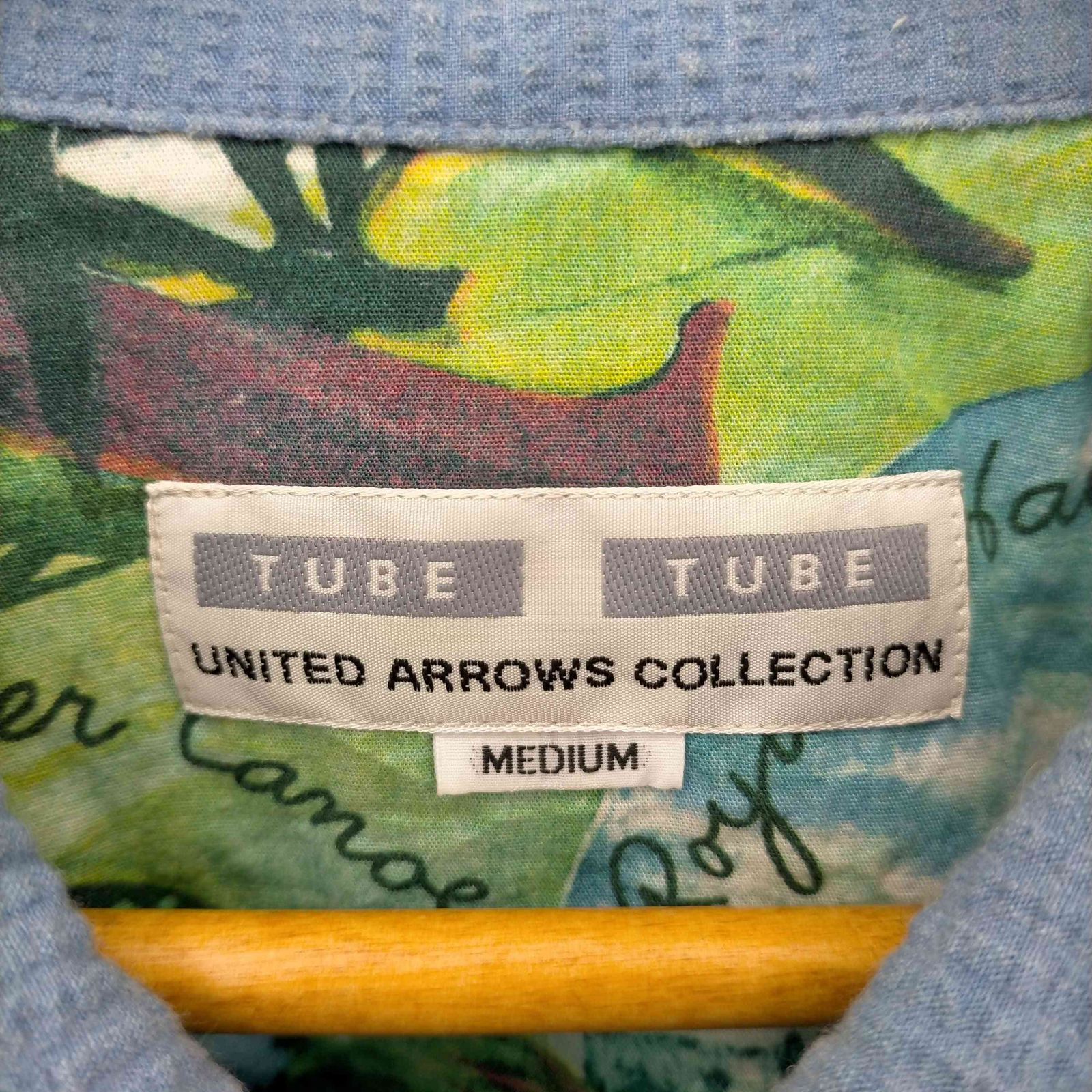 UNITED ARROWS COLLECTION TUBE ワッペン￼付ブルゾン - アウター