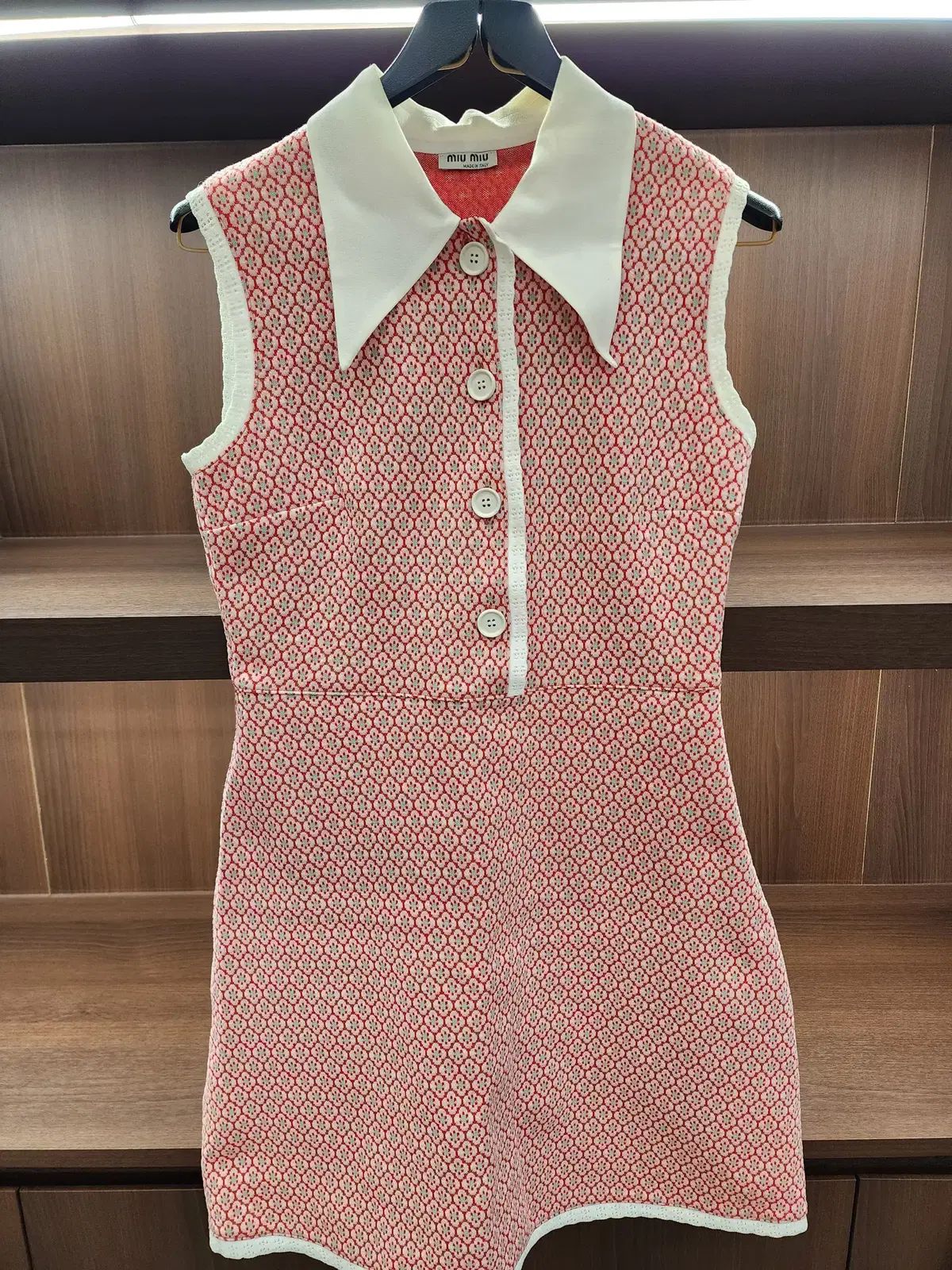 MIU MIU ミニ ドレス ピンク S