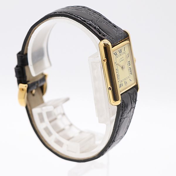 級 稼働 カルティエ マストタンク 84918223 36600194479 925 QZ 黄文字盤 レディース腕時計 5447310 10NBT ABC 16816 KMR