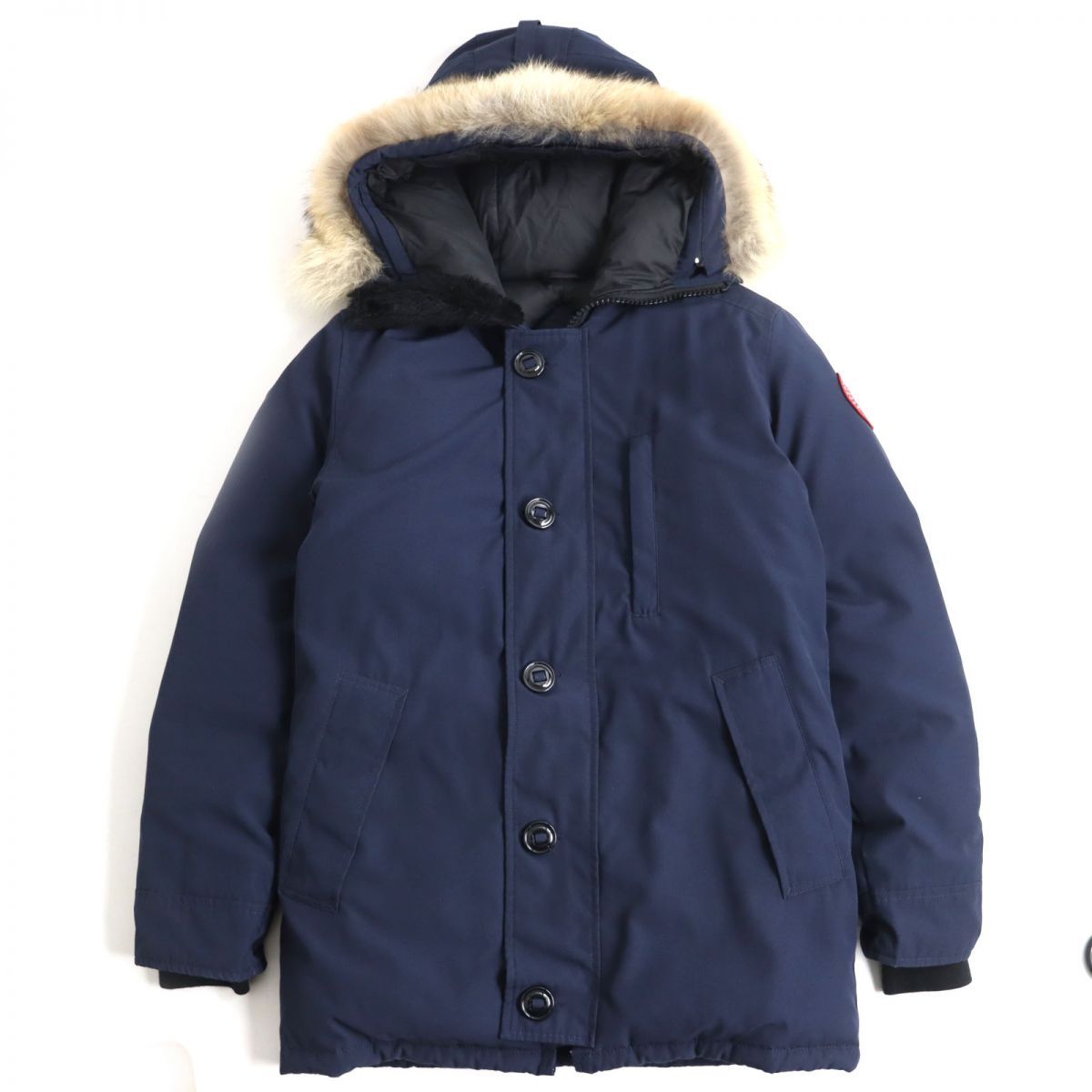 良品◇CANADA GOOSE カナダグース 3438JM JASPER コヨーテファー付き