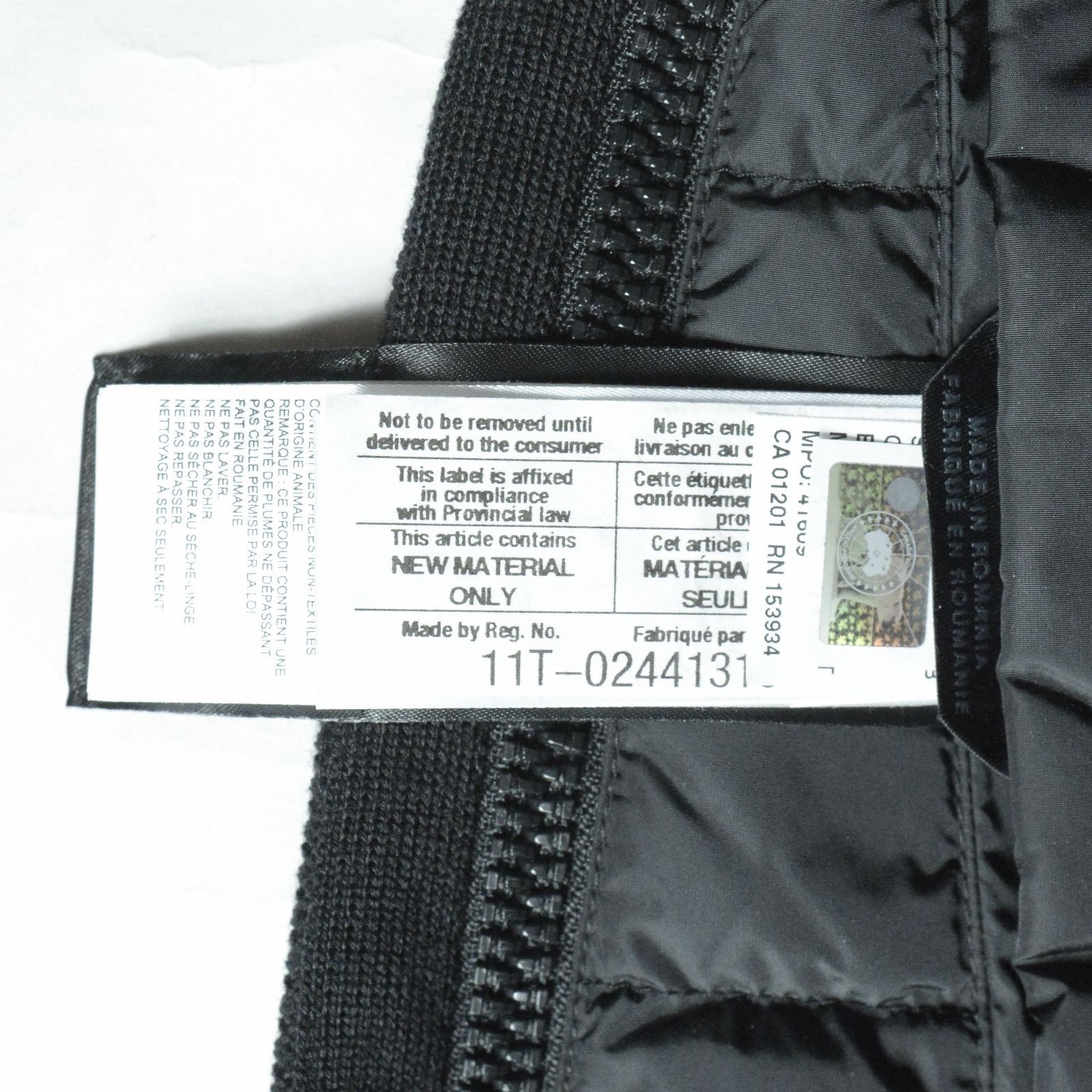 リバーシブル カナダグース CANADA GOOSE HYBRIDGE ブラックレーベル 