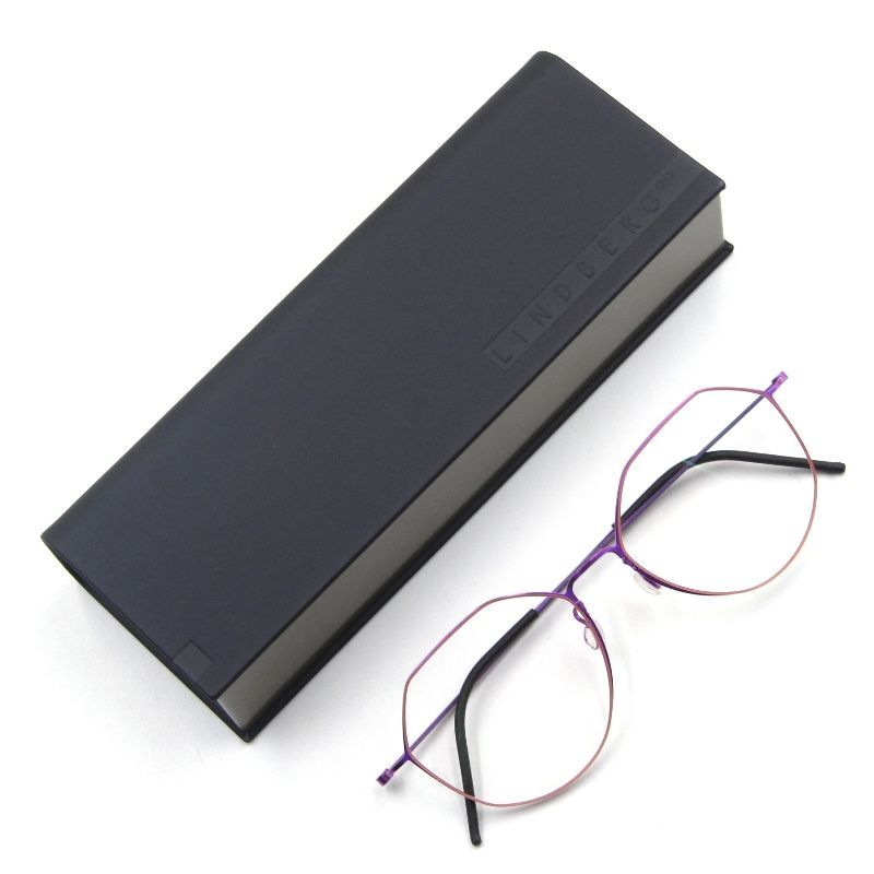 LINDBERG リンドバーグ メガネフレーム Thintanium 5540 デンマーク製 シンタニウム クラウンパント 113 パープル65007683
