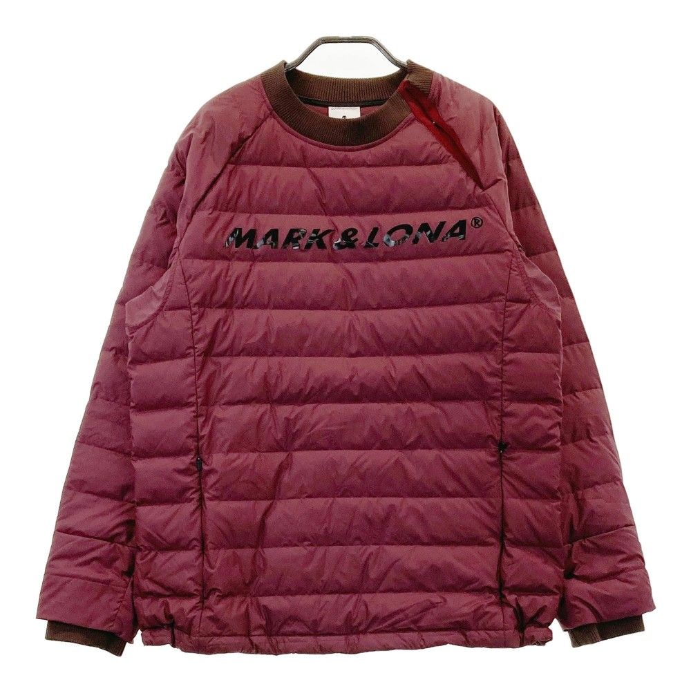 サイズ 48 MARK-LONA マークアンドロナ ダウン 長袖ブルゾン ブラウン系 240101501849 ゴルフウェア メンズ ストスト