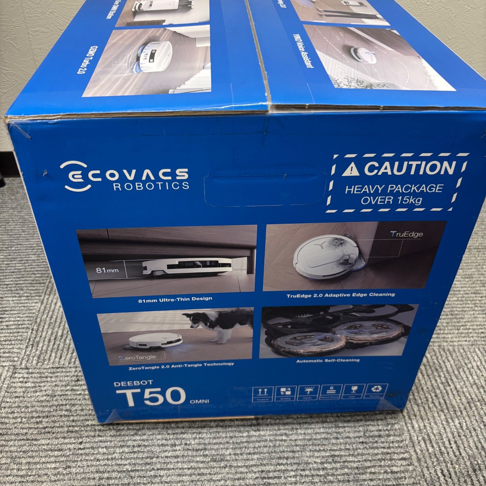 新品 エコバックス ロボット掃除機 T50 DEEBOT OMNI ECOVACS - メルカリ