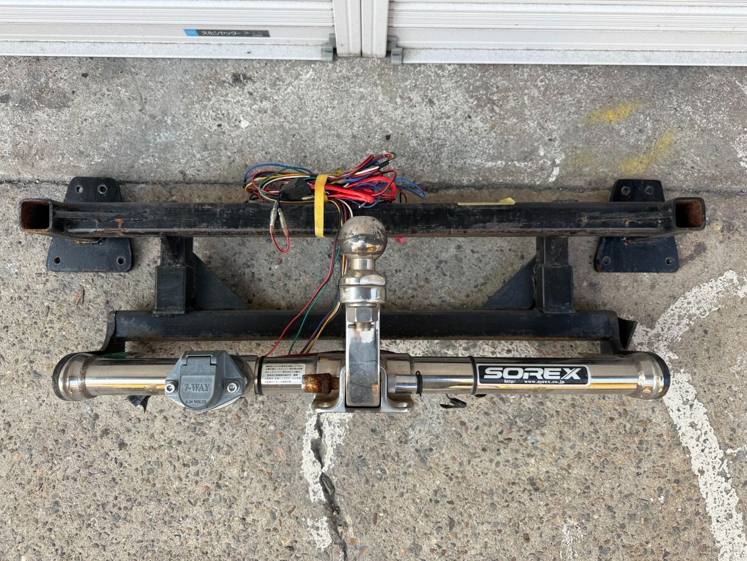 C-HRハイブリッド SOREX ソレックス ヒッチメンバー モデリスタエアロ取り付け可
