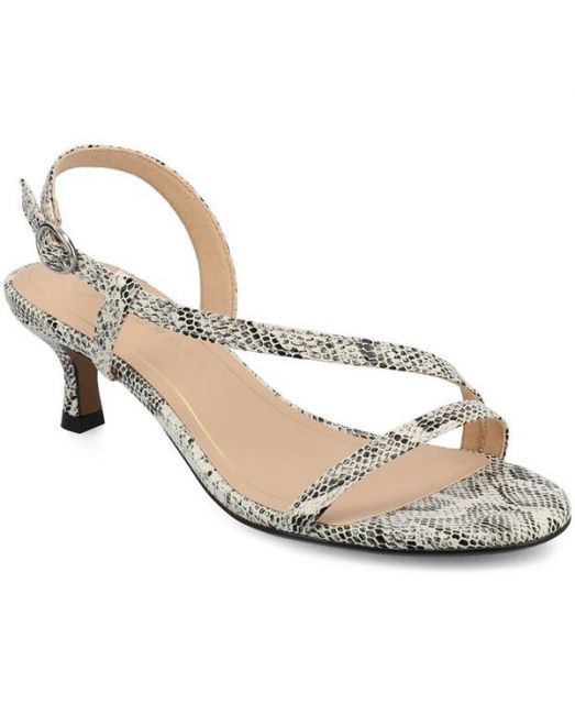 【送料無料】 ジュルネ コレクション レディース サンダル シューズ Women's Jemry Crossover Strap Dress Sandals Snake