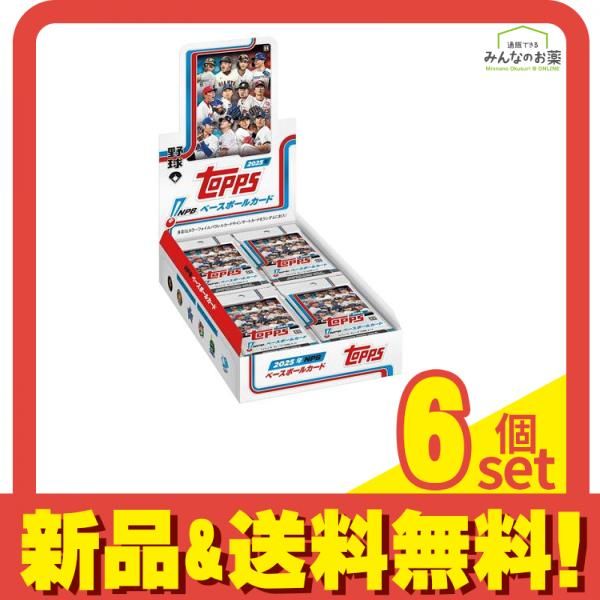 TOPPS NPB ベースボールカード 24パック入BOX 6個セット