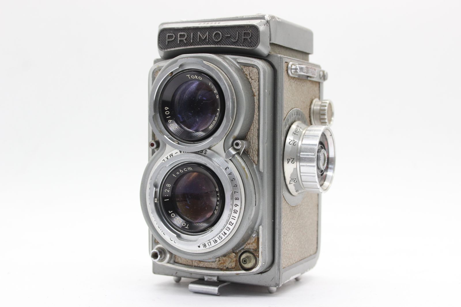 訳あり品】 PRIMO-JR Topcor 6cm F2.8 二眼カメラ s5383 - メルカリ